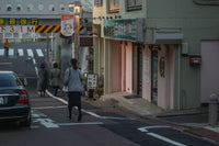 Between the Lanterns in Tokyo at dusk — fine-art print