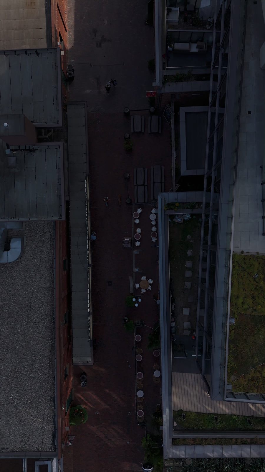 Toronto Urban Street at Dusk - 5K Top Down