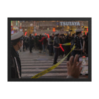 The Perimeter — framed print, black frame