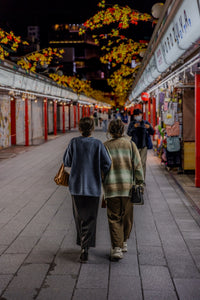 Autumn Between Us in Japan at night — fine-art print