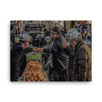 Pears at First Light — gallery canvas