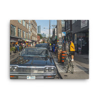 Chrome and Concrete — gallery canvas