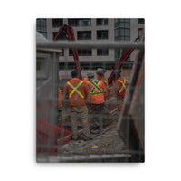 Through the Wire — gallery canvas