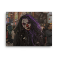 The Grin in the Crowd — gallery canvas