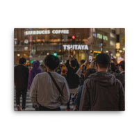 Suspended at the Signal — gallery canvas