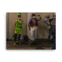 Neverland After Dark — gallery canvas