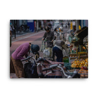 Morning Selection — gallery canvas