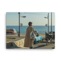 Descent to the Pacific — gallery canvas