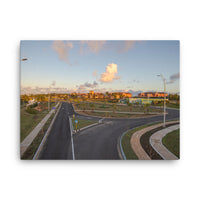 Curves in the Quiet — gallery canvas