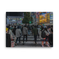 Crossing Into the Current — gallery canvas