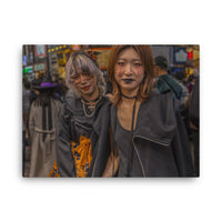 Blood Tears at the Crossing — gallery canvas