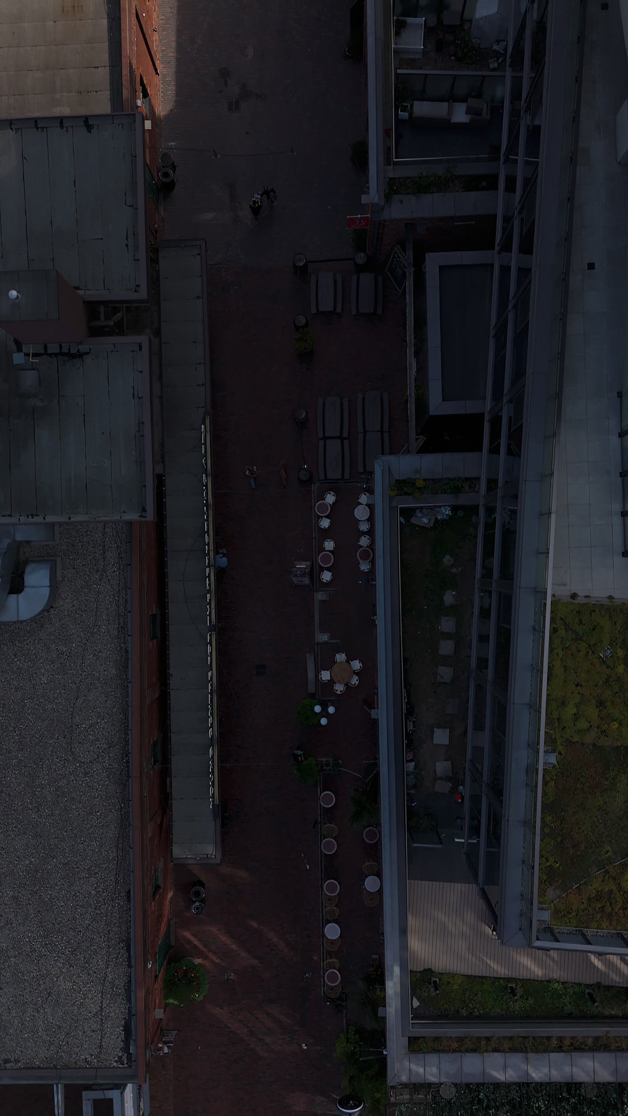 Toronto Urban Street at Dusk - 5K Top Down